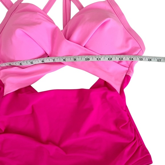 Eomenie One Piece Swimsuit Pink Size M - Picture 5 of 8